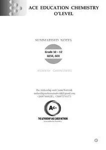 Ace Education Chemistry O'level