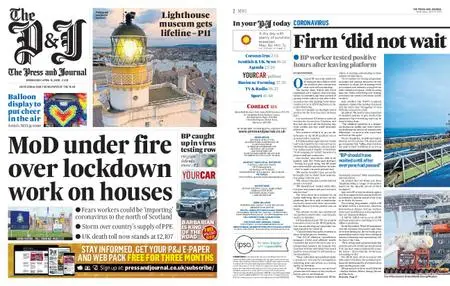 The Press and Journal Inverness – April 15, 2020