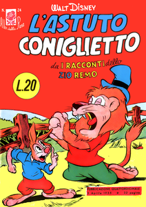 Albi Della Rosa - Volume 24 - L'Astuto Coniglietto E I Racconti Dello Zio Remo