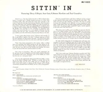 Dizzy Gillespie, Stan Getz, Coleman Hawkins, Paul Gonsalves - Sittin' In (1957) [Remastered 2005]