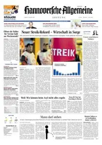 Hannoversche Allgemeine Zeitung - 13.11.2015