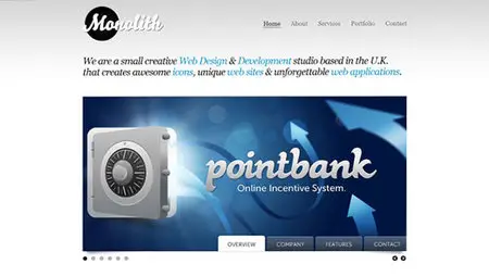 Themeforest Monolith One Page Template