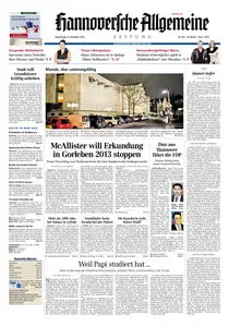 Hannoversche Allgemeine Zeitung - 15.12.2011