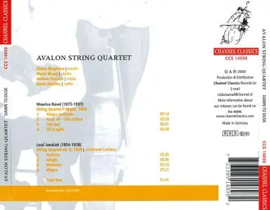 Avalon String Quartet -  Ravel, Janáček: String Quartets (2000)