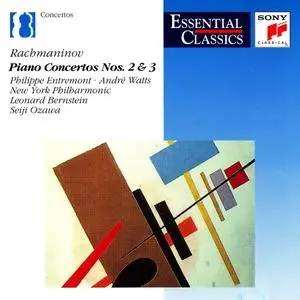 Philippe Entremont, Leonard Bernstein, André Watts, Seiji Ozawa - Rachmaninov: Piano Concertos Nos. 2 & & 3 (1994)