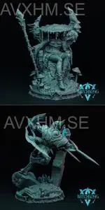 Witchsong Miniatures - Fungal Queen and Warhorde Construct