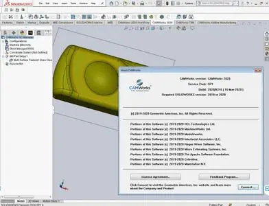 CAMWorks 2020 SP1 Build 2020.03.16