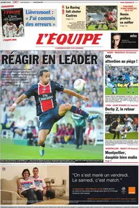 L'EQUIPE - 29 Octobre 2011