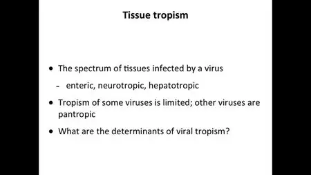Coursera - Virology II: How Viruses Cause Disease