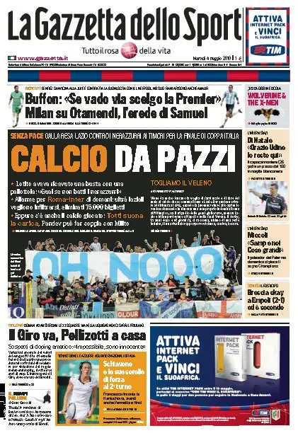 La Gazzetta dello Sport (04-05-10)
