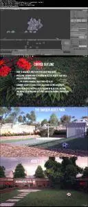 Creating a Realistic 3D Backyard In Blender