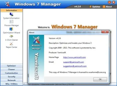 Windows 7 Manager 4.2.6