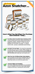 Azon Snatcher – New System SNATCHES High Dollar Amazon Product