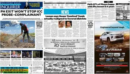 Philippine Daily Inquirer – March 18, 2019