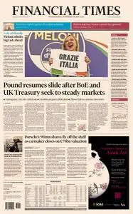Financial Times USA - September 27, 2022