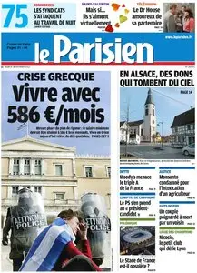 Le Parisien + Cahier Paris du Mardi 14 Février 2012