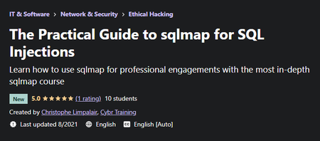 The Practical Guide to sqlmap for SQL Injections (08/2021)
