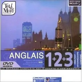 Tell Me More Anglais - 4CDs (niveaux 1+2+3) - Image NRG - Français