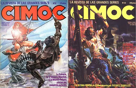 Revista Cimoc T2 #31-32 (1983)