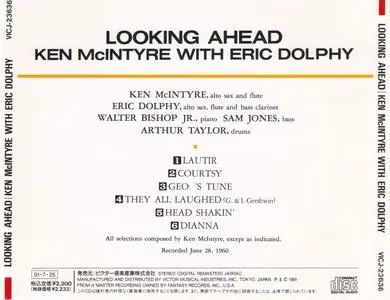 Ken McIntyre with Eric Dolphy - Looking Ahead (1960) {Prestige Japan VICJ-23636 rel 1991}