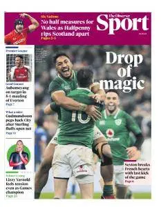 The Observer Sport - February 4, 2018
