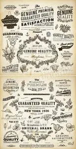 Vintage design elements 19