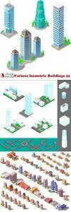 Vectors - Various Isometric Buildings 32