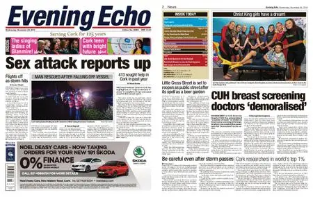 Evening Echo – November 28, 2018