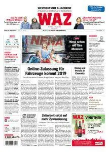 WAZ Westdeutsche Allgemeine Zeitung Bottrop - 31. August 2018