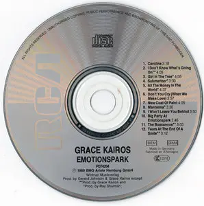 Grace Kairos - Emotions Park (1989, RCA # PD 74204) [RE-UP]