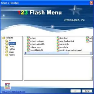 Dreamingsoft 123 Flash Menu v4.0.4.1385