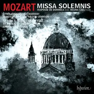 Mozart: Missa Solemnis, Vesperae De Dominica, Regina Caeli - Carwood, St. Paul Cathedral Choir (2012)