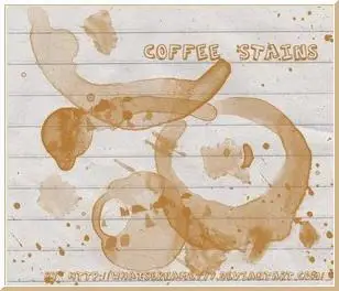 Coffee Stains brushes for Photoshop