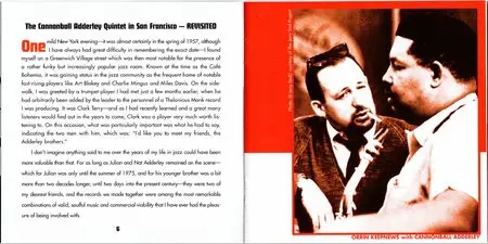 Cannonball Adderley - Cannonball Adderley In San Francisco (1959) {2007 Riverside} [Keepnews Collection Complete Series]