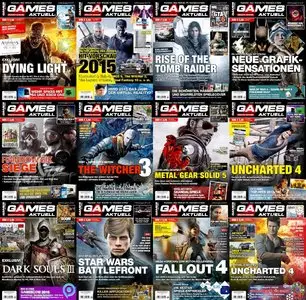 Games Aktuell Magazin - 2015 Full Year Issues Collection