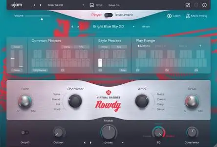 UJAM Virtual Bassist ROWDY v2.1.1 WiN