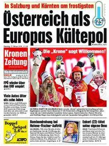 Kronen Zeitung Niederösterreich - 27. Februar 2018