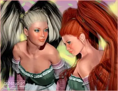 3D Models of Girls - Pack 2