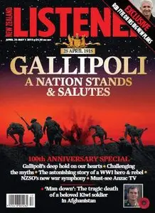 New Zealand Listener - 25 April 2015