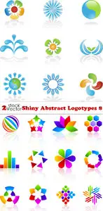Vectors - Shiny Abstract Logotypes 8