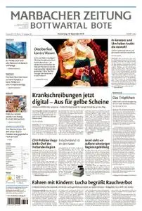 Marbacher Zeitung - 19. September 2019