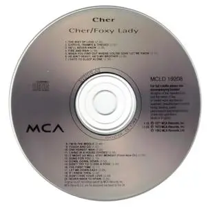 Cher - Chér (1971) & Foxy Lady (1972) [1993, Reissue]