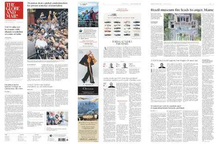 The Globe and Mail – September 04, 2018