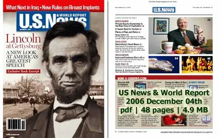 US News & World Report - 2006 December 04th