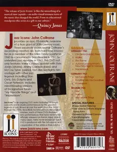 John Coltrane - Live in '60, '61 & '65 (2007) [DVD9] {Jazz Icons Series} [repost]