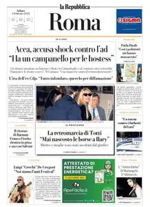 la Repubblica Roma - 4 Febbraio 2023