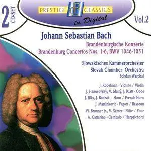 Slovak Chamber Orchestra, Bohdan Warchal - J.S. Bach: Brandenburg Concertos No. 1-6 (1995)