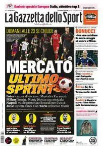 La Gazzetta dello Sport con edizioni locali - 30 Agosto 2017