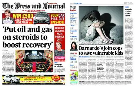 The Press and Journal Aberdeenshire – August 30, 2017