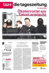 taz die tageszeitung  - 14 März 2024